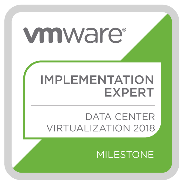 VMware Certified Implementation Expert - Data Center Virtualization 2018