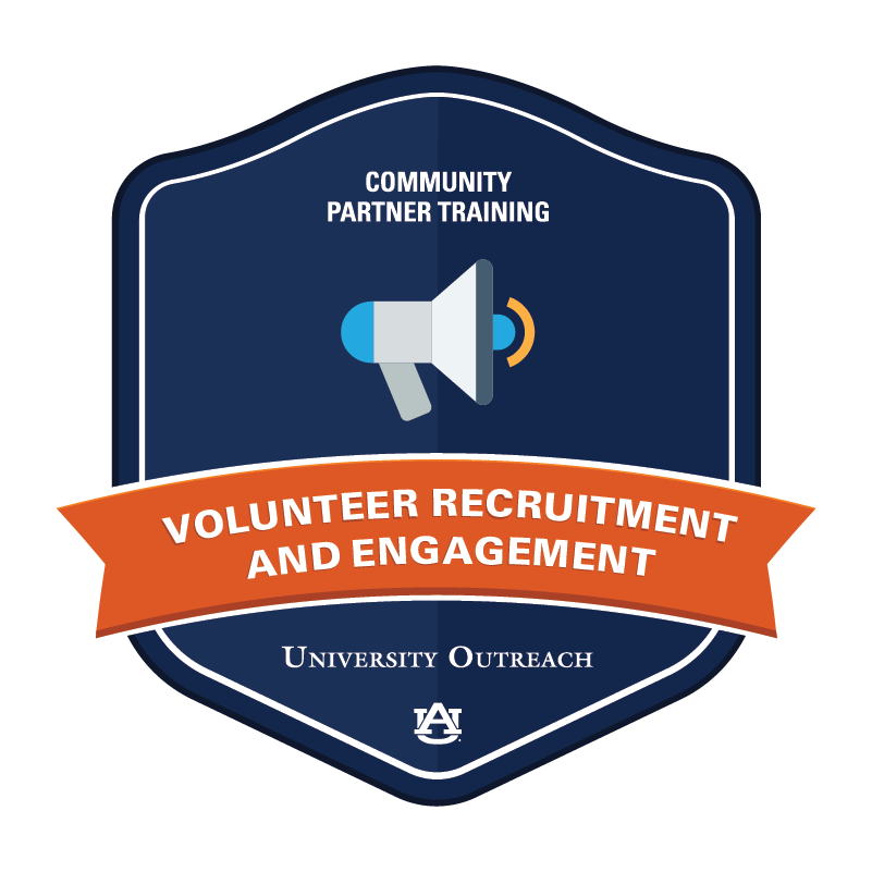 Community Partner Training Badge 4: Volunteer Recruitment and Engagement
