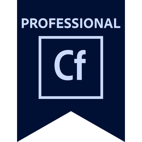 Adobe Certified Professional – Adobe ColdFusion