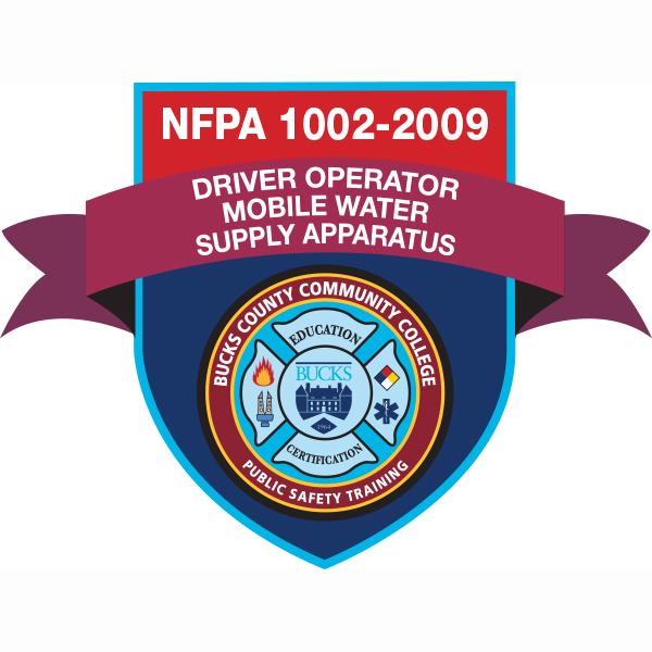 Driver Operator - Mobile Water Supply Apparatus (1002-2009)