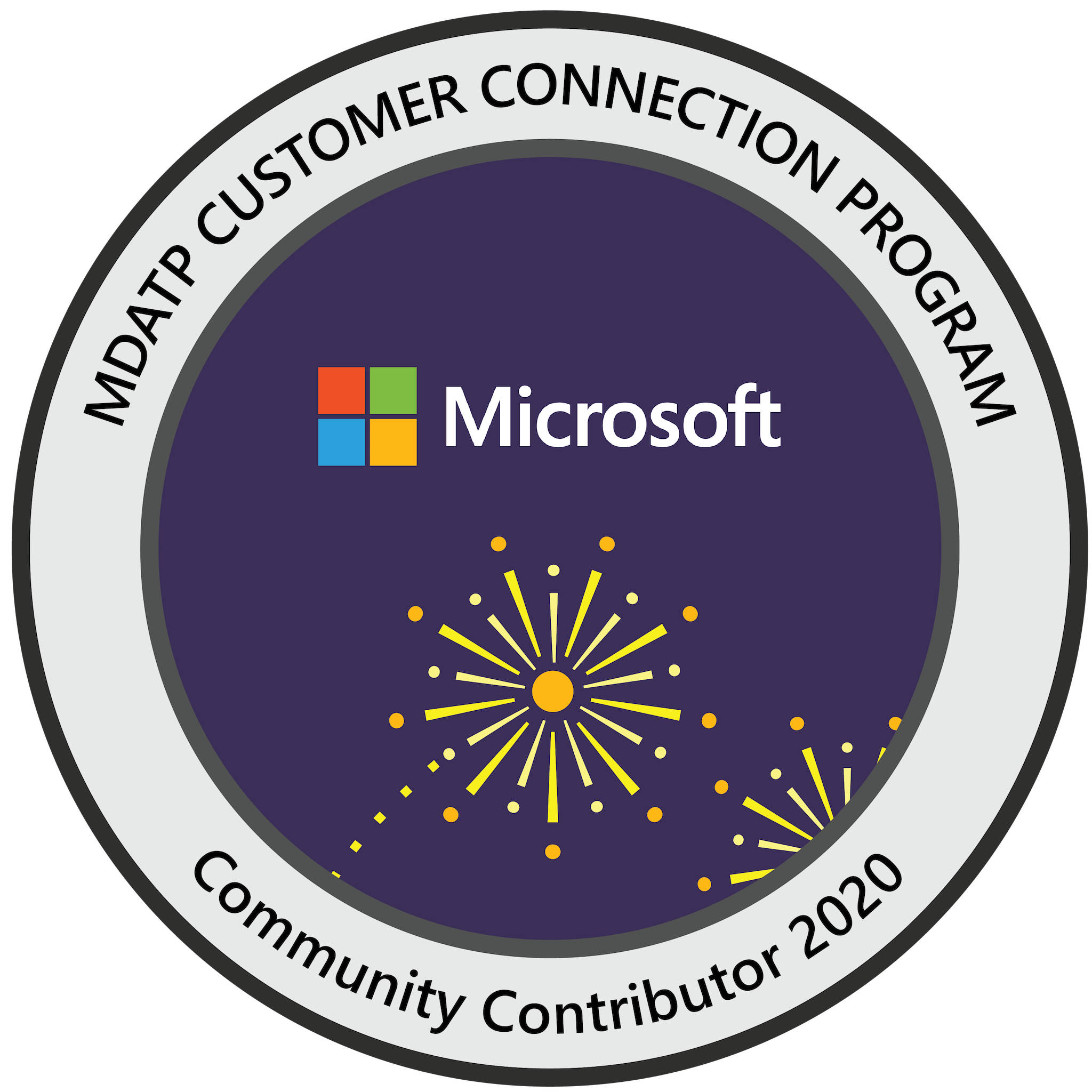Microsoft Defender ATP Customer Connection Program: Community Contributor 2020