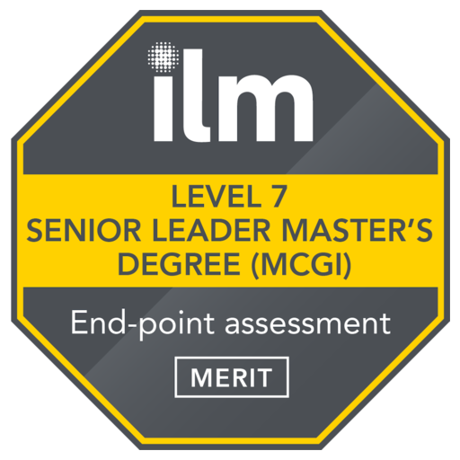 Endpoint assessment Level 7 Senior Leader Master's Degree (Merit