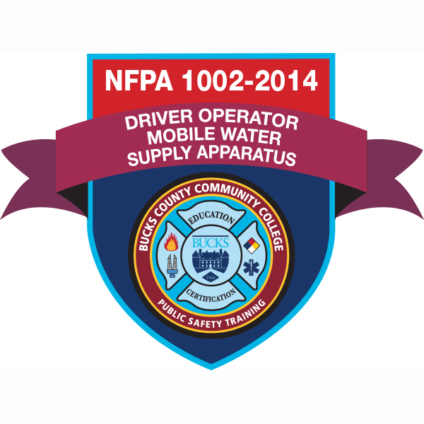 Driver Operator - Mobile Water Supply Apparatus (1002-2014)