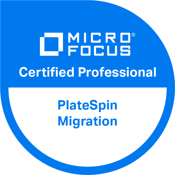 PlateSpin Migration 10 Certified Professional