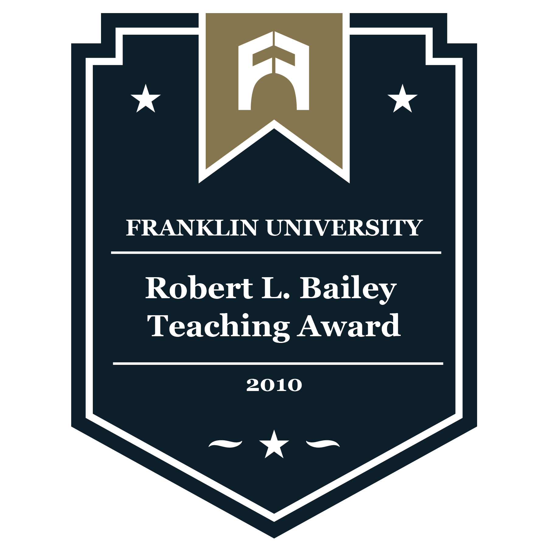 2010 Robert L. Bailey Teaching Award