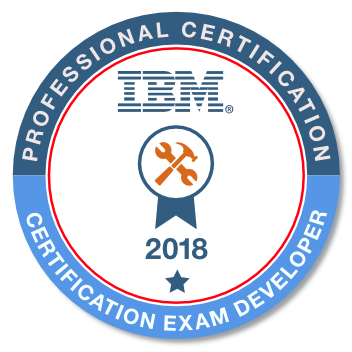 IBM Certification Exam Developer 2018 - Level I