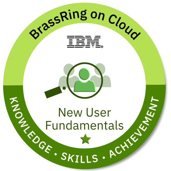 BrassRing on Cloud New User Fundamentals Acclaim