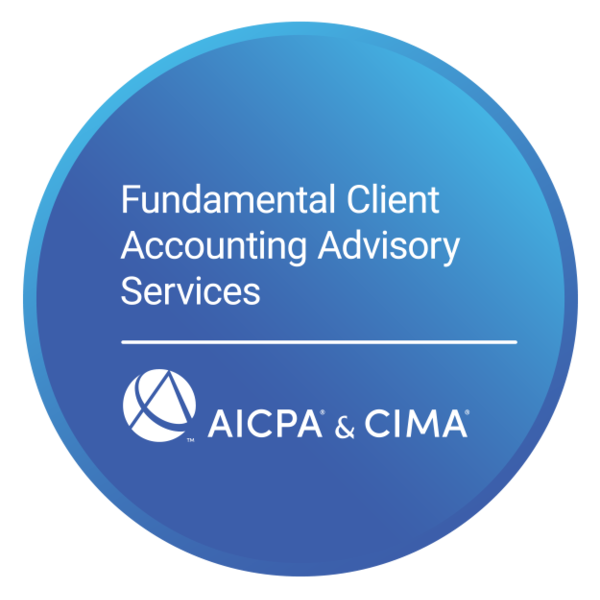 Fundamental Client Accounting Advisory Services Certificate