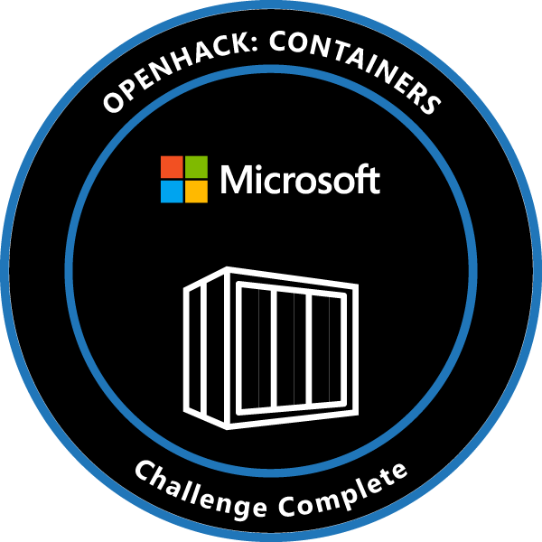 Microsoft Openhack: Containers